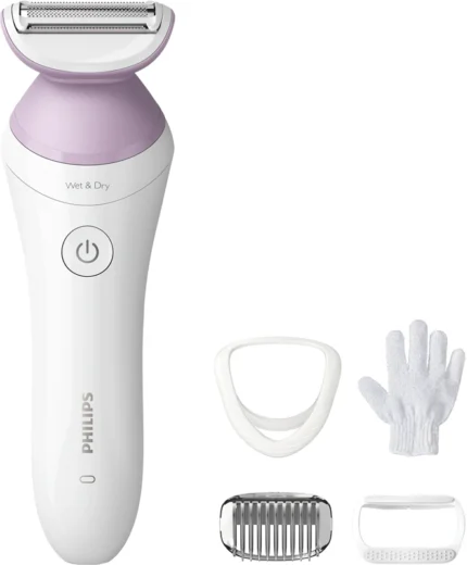 Lady Shaver Series 6000 Električni epilator/depilator BRL136/00